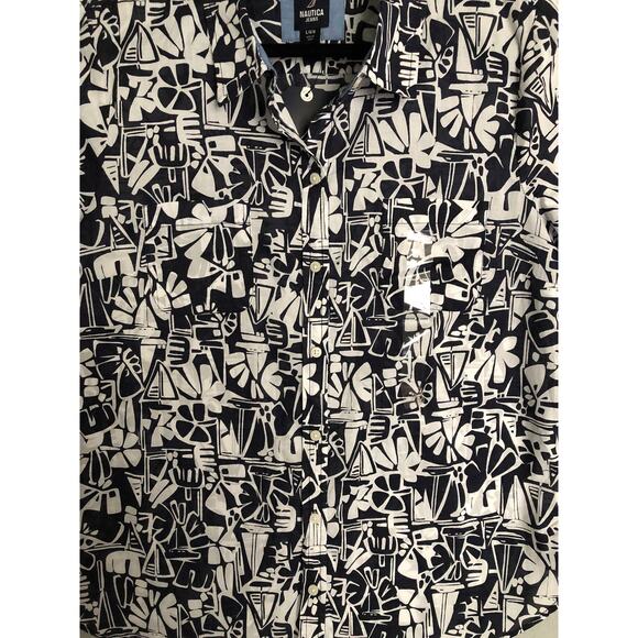 Nautica Jeans Button-up Top Women's Small Cotton  NEW - Picture 3 of 6